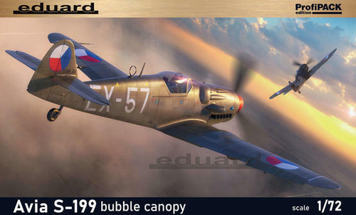 Eduard 1/72 Avia S-199 Bubble Canopy ProfiPack 70151