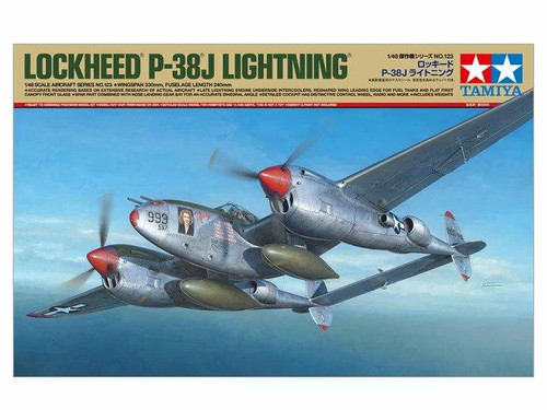 Tamiya 1/48 P-38J Lightning 61123