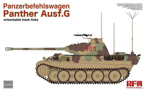 Rye Field Model 1/35 Panther AusfG Befelswagen 5089
