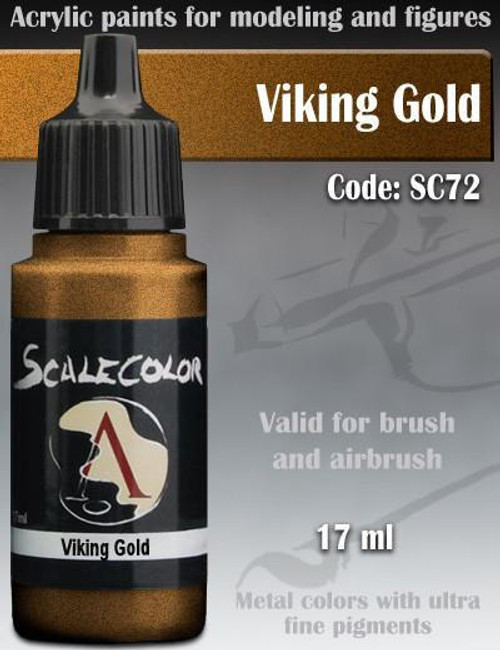 Scale75 Metal N Alchemy Bottles Viking Gold SC-72
