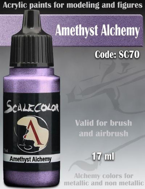 Scale75 Metal N Alchemy Bottles Amethyst Alchemy SC-70