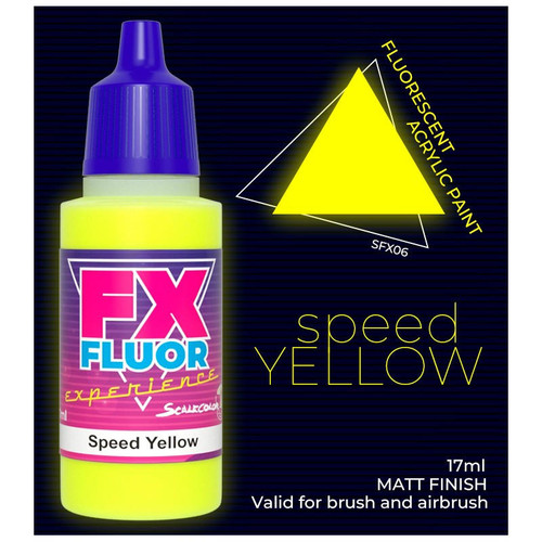 Scale75 Flourescent Color Bottles Speed Yellow SFX-06