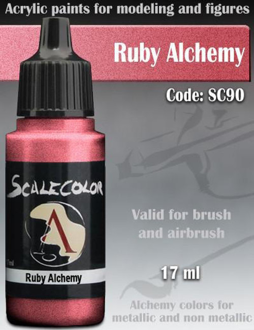 Scale75 Metal N Alchemy Bottles Ruby Alchemy SC-90