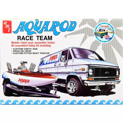 AMT 1/25 '75 Van & Boat 'Aqua Rod Race' 1338 