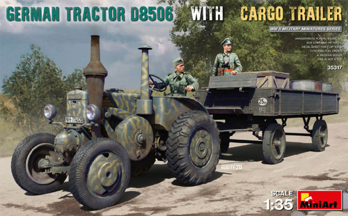 MiniArt 1/35 D8506 Military Tractor w/Trailer 35317