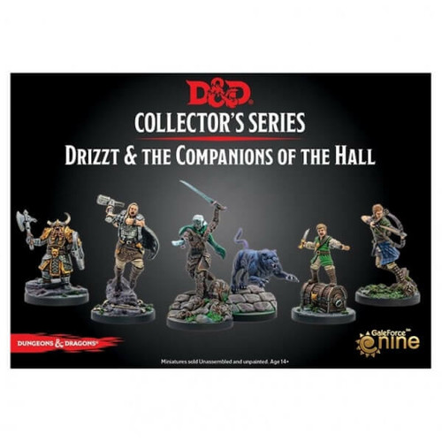 Gale Force Nine DandD Collectors Series The Legend of Drizzt - Companions of the Hall