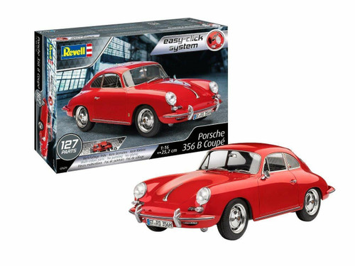 Revell of Germany 1/16 Porsche 356B Coupe Easy Click 7679
