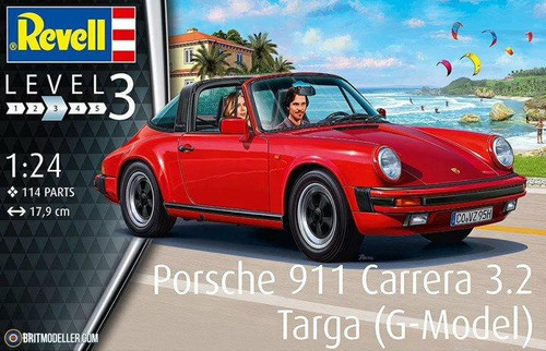 Revell of Germany 1/24 Porsche 911G Carrera 3.2 Targa 7689